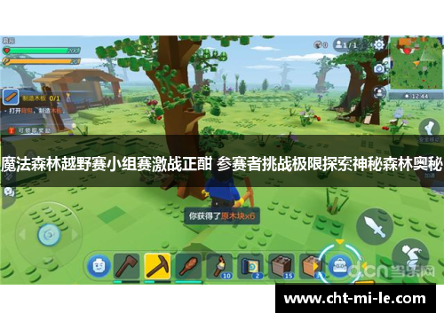 魔法森林越野赛小组赛激战正酣 参赛者挑战极限探索神秘森林奥秘